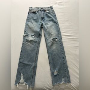 Urban BDG high waisted straight leg cowboy jeans